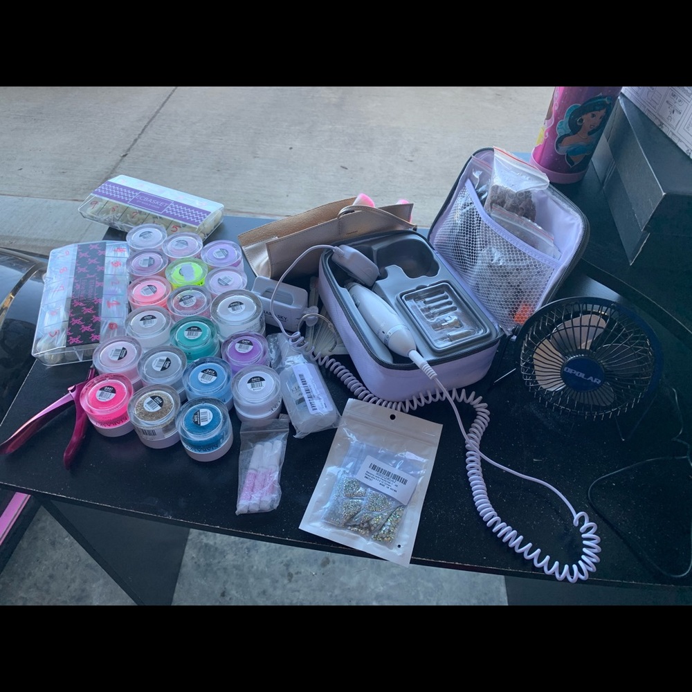 Kiara Sky dip powder and extra stuff